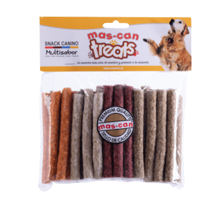 Los 16 Palitos Gruesos Multisabor son un tipo de golosina para mascotas