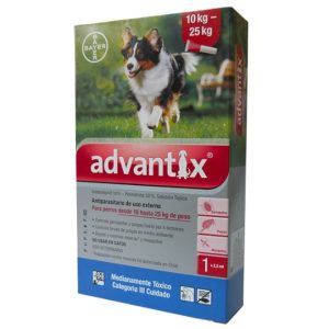 Desparasitante externo de contacto. Solución para unción dorsal puntual